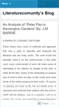 Mobile Screenshot of literaturecomunity.wordpress.com