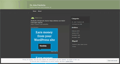 Desktop Screenshot of johnfriedrichs.wordpress.com