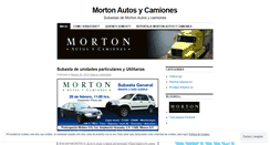 Desktop Screenshot of mortonautos.wordpress.com