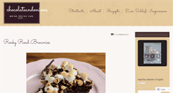 Desktop Screenshot of chocolateandonions.wordpress.com