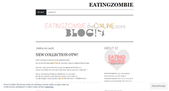 Desktop Screenshot of eatingzombie.wordpress.com