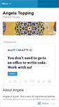 Mobile Screenshot of angelatopping.wordpress.com