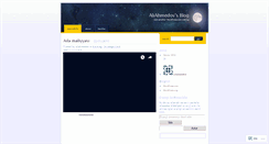 Desktop Screenshot of aliahmedov.wordpress.com