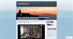 Desktop Screenshot of clubeproteccivil.wordpress.com
