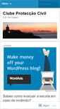 Mobile Screenshot of clubeproteccivil.wordpress.com