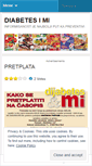 Mobile Screenshot of dijabetesimi.wordpress.com