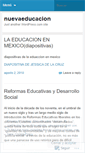 Mobile Screenshot of docente2010.wordpress.com