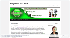Desktop Screenshot of pengobatanguladarah7.wordpress.com