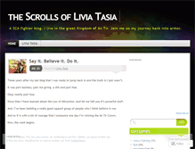 Tablet Screenshot of liviatasia.wordpress.com