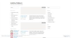 Desktop Screenshot of karenjtibbals.wordpress.com