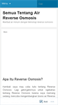 Mobile Screenshot of airreverseosmosis.wordpress.com