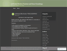 Tablet Screenshot of notneutralfurniture.wordpress.com