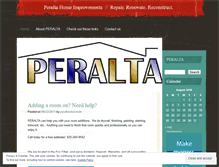 Tablet Screenshot of peraltawisconsin.wordpress.com