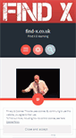 Mobile Screenshot of findxcouk.wordpress.com