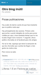 Mobile Screenshot of otrobloginutil.wordpress.com