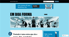 Desktop Screenshot of emboaforma.wordpress.com