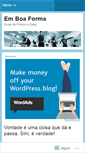 Mobile Screenshot of emboaforma.wordpress.com
