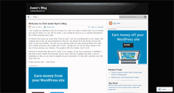 Desktop Screenshot of chefjamie.wordpress.com