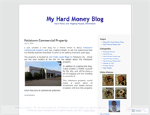 Tablet Screenshot of hardmoney.wordpress.com