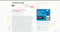 Desktop Screenshot of corinnetynan.wordpress.com