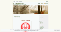 Desktop Screenshot of karatecesena.wordpress.com