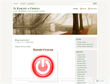 Tablet Screenshot of karatecesena.wordpress.com