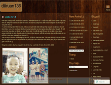 Tablet Screenshot of diliruan136.wordpress.com