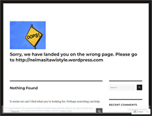 Tablet Screenshot of neimasitawiblog.wordpress.com