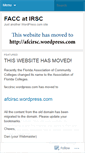 Mobile Screenshot of faccirsc.wordpress.com