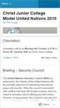 Mobile Screenshot of cjcmun.wordpress.com