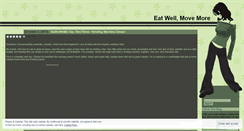 Desktop Screenshot of eatwellmovemore.wordpress.com
