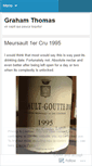 Mobile Screenshot of grahamthomas.wordpress.com