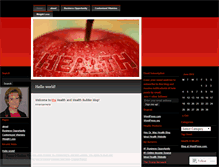 Tablet Screenshot of healthnwealthbuilder.wordpress.com
