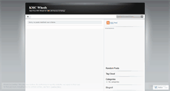 Desktop Screenshot of kmcwheels.wordpress.com