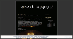 Desktop Screenshot of metalhead4everr.wordpress.com