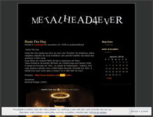 Tablet Screenshot of metalhead4everr.wordpress.com