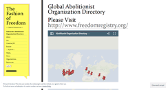 Desktop Screenshot of fashionoffreedom.wordpress.com