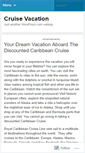 Mobile Screenshot of cruisevacation.wordpress.com