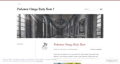 Desktop Screenshot of omega24ruby.wordpress.com
