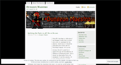 Desktop Screenshot of dungeonmaestro.wordpress.com