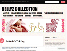 Tablet Screenshot of nellyzcollection.wordpress.com