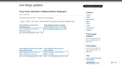 Desktop Screenshot of blogupdates.wordpress.com