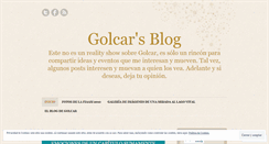 Desktop Screenshot of golcar.wordpress.com