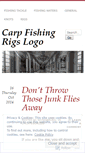 Mobile Screenshot of carpfishingrig.wordpress.com