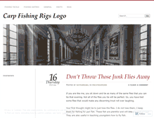 Tablet Screenshot of carpfishingrig.wordpress.com