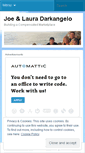 Mobile Screenshot of joedarkangelo.wordpress.com