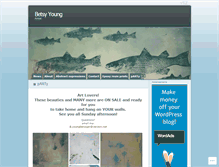 Tablet Screenshot of betsyyoung.wordpress.com