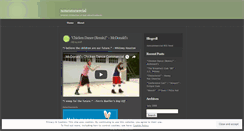 Desktop Screenshot of noncommercial.wordpress.com