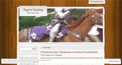 Desktop Screenshot of pageintraining.wordpress.com