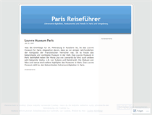 Tablet Screenshot of paris1.wordpress.com